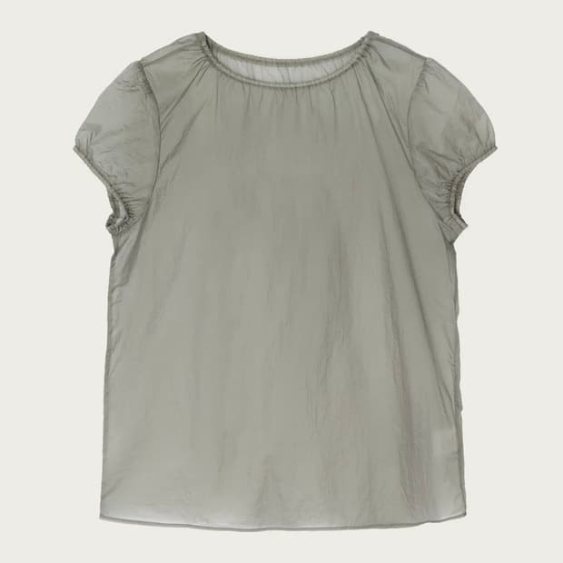 Pesto shirring blouse moon