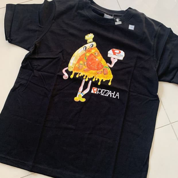 PIZZA-LA PRINT TEE 피자라 프린트 티