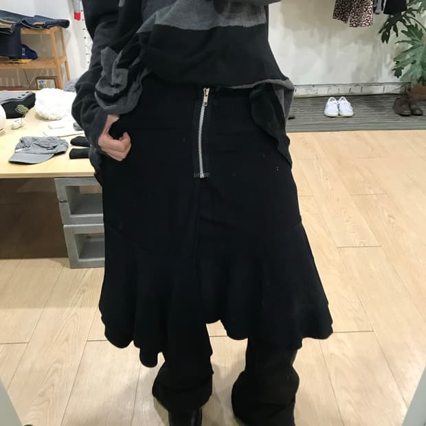 Comme des garcons frill skirt