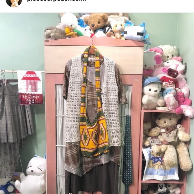 카모메산장 히피 세트 / 모리걸 히피