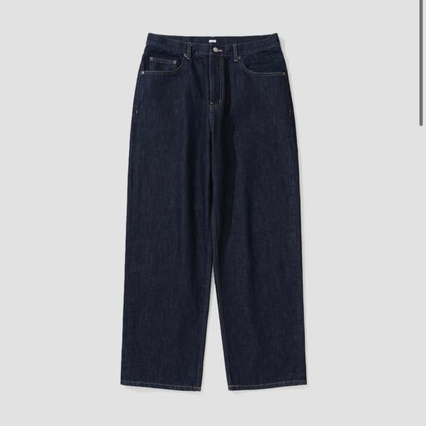 마이라이브러리 디그레 5p 와이드 루즈 핏 진 원워시 M