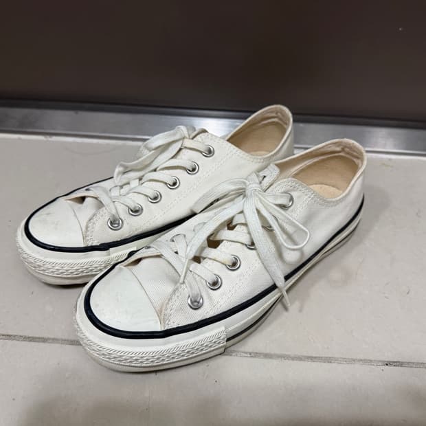 컨버스 재팬 로우 제이옥스 J OX 화이트 - 240사이즈