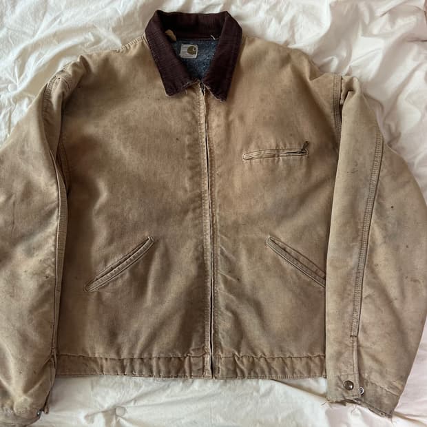 70s 칼하트 디트로이트 자켓 브라운 XL