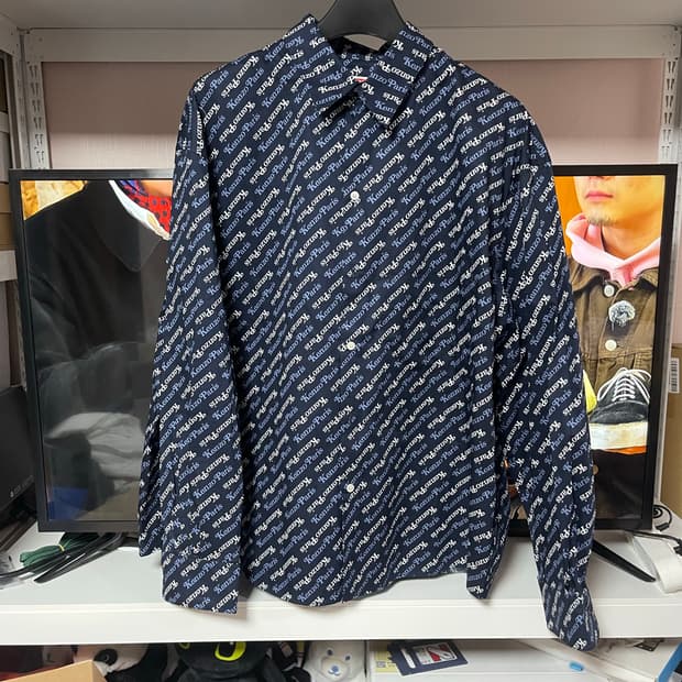 42)KENZO x 베르디 PARIS 셔츠 올오버 로고