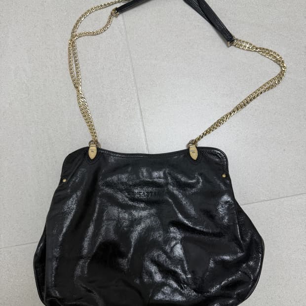 lancaster vintage leather bag 레더 백 paris