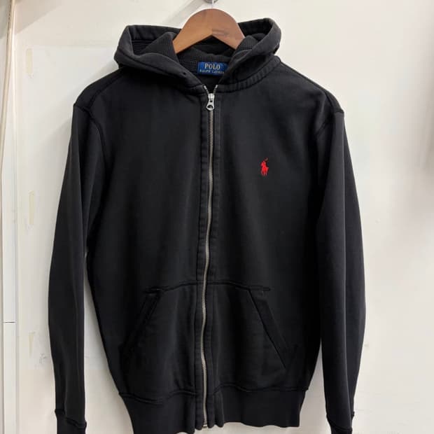 폴로 기모 후드집업 판매합니다.
