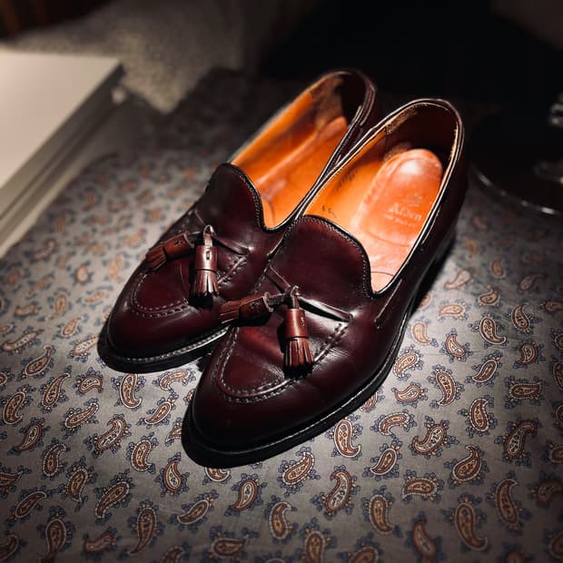 [급처1/4가격]알든 563 테슬로퍼 버건디 브라운