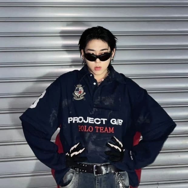 프로젝트gr  폴로 패러디 셔츠 네이비 1 말도안되는가격