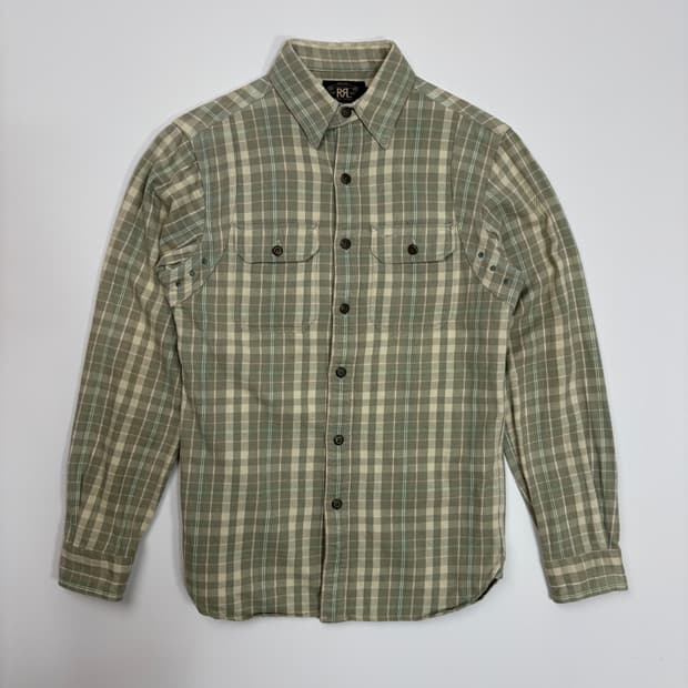 [S] 더블알엘 커브드 패턴 셔츠