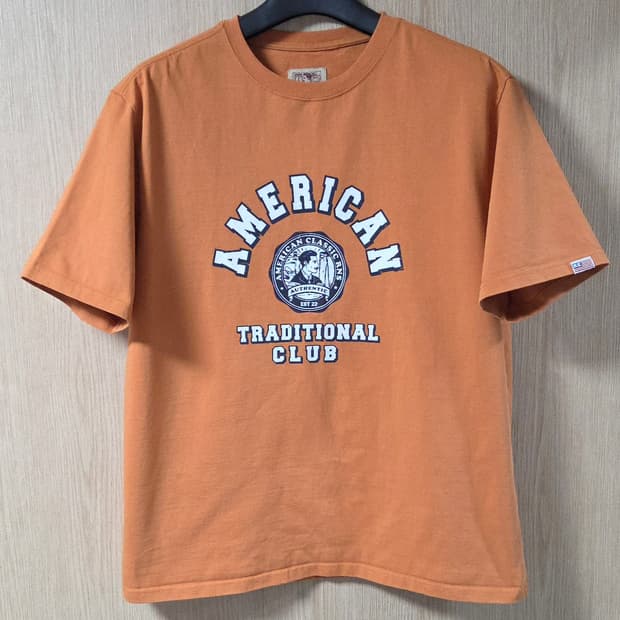 (착샷) 리넥츠 반팔 티셔츠 아메리카 트레디셔널