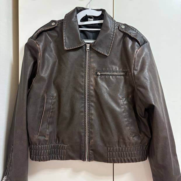 H&m 가죽자켓