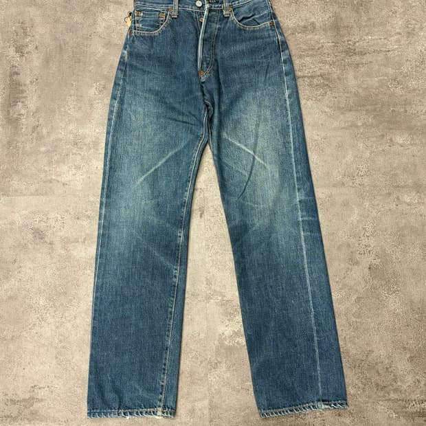 90s Evisu 초기형 evis 2504xx 신치백 셀비지 데님팬츠