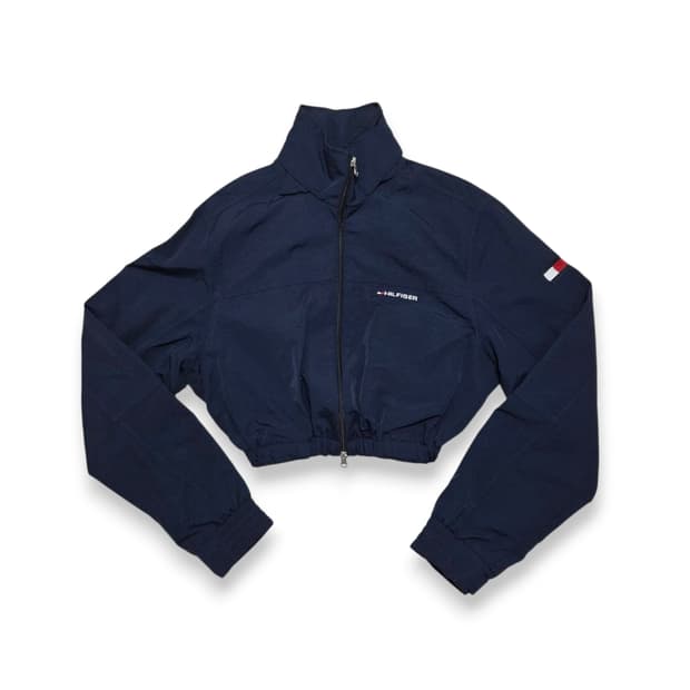Tommy Hilfiger 타미힐피거 크롭 바람막이 자켓