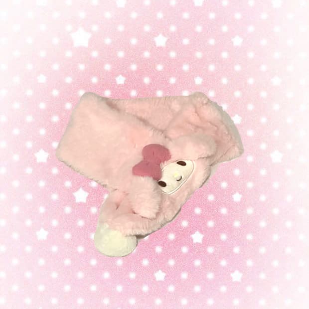 마이멜로디 산리오정품 머플러 목도리