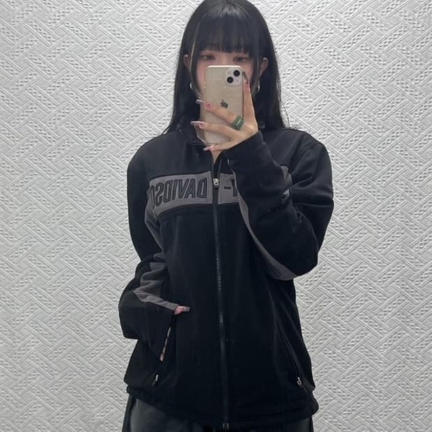 할리 데이비슨 올드스쿨 스트릿 모터사이클 레이싱 집업 S C11663
