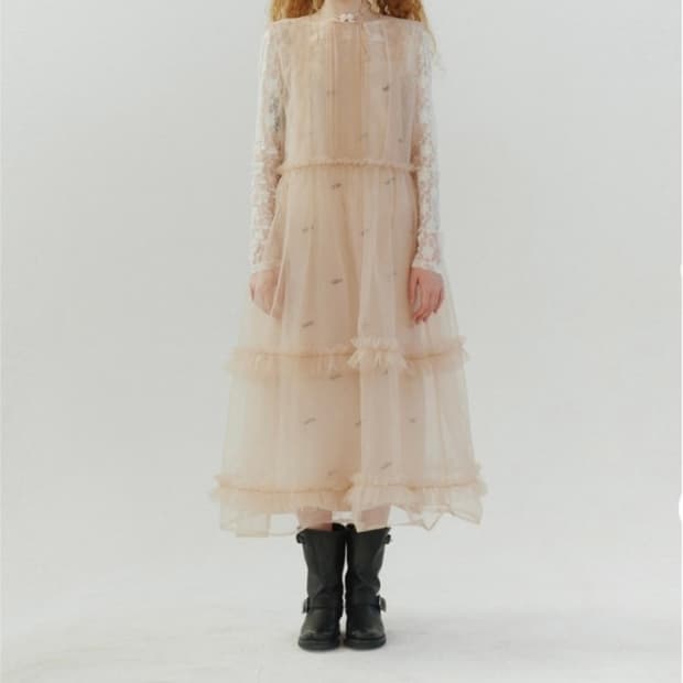 플레따 플레타 드레스 53 베이지 원피스