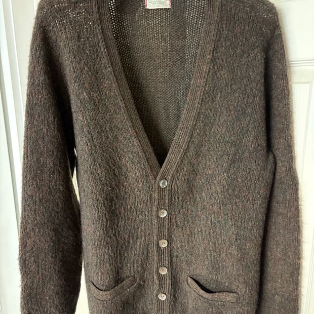 60s 맥그리거 울/모헤어 니트 카디건