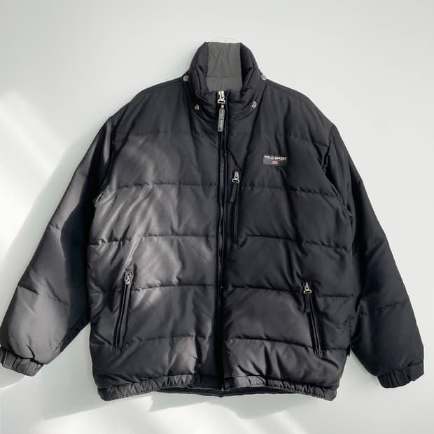 C1 90's 폴로스포츠 패딩 105사이즈