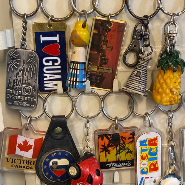 80-90s 빈티지 키링 키체인