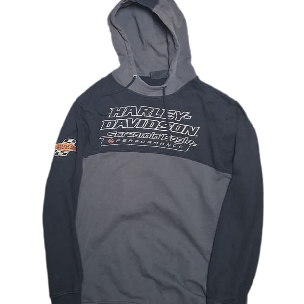 할리데이비슨 스크리밍이글 레터링 후드