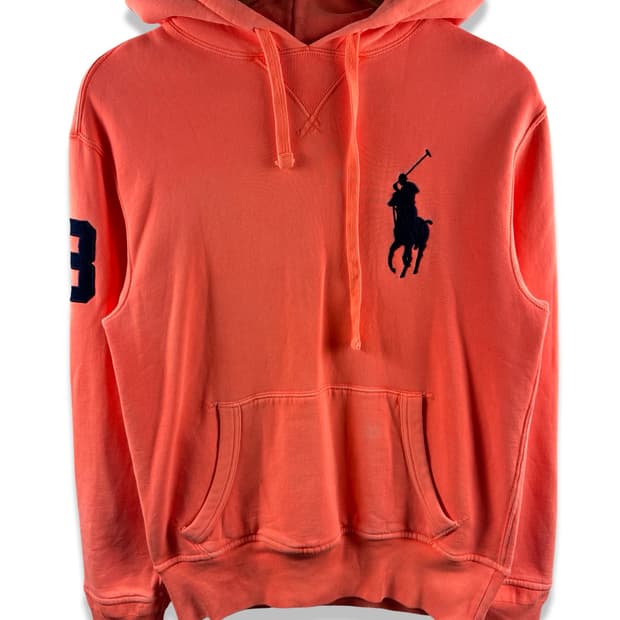 폴로랄프로렌 빅포니 코랄 후드티2999