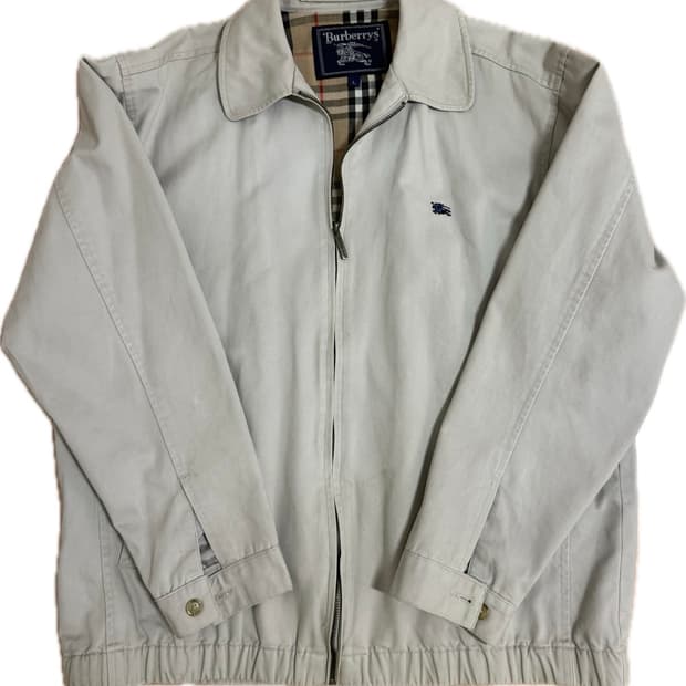 정품 버버리 블루종 L