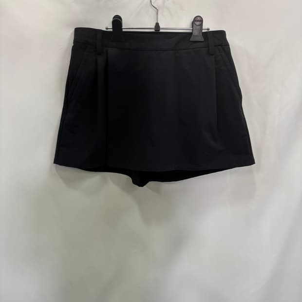 아디다스 골프 고투 플리티드 블랙 쇼츠 치마 반바지L