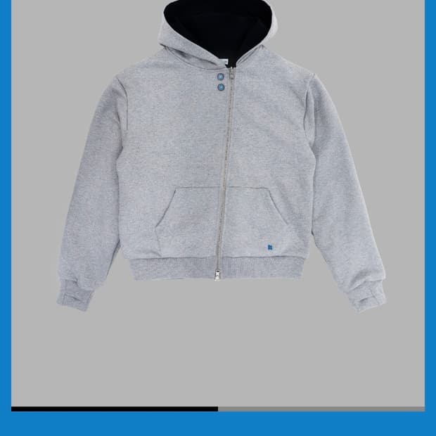 휴이(huey)리버시블 후드집업