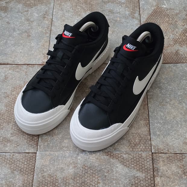 (240)나이키 코트 레거시 리프트 블랙 