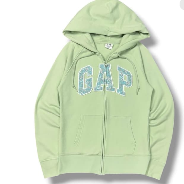 Gap 갭 후드집업 그린 xxs 사이즈