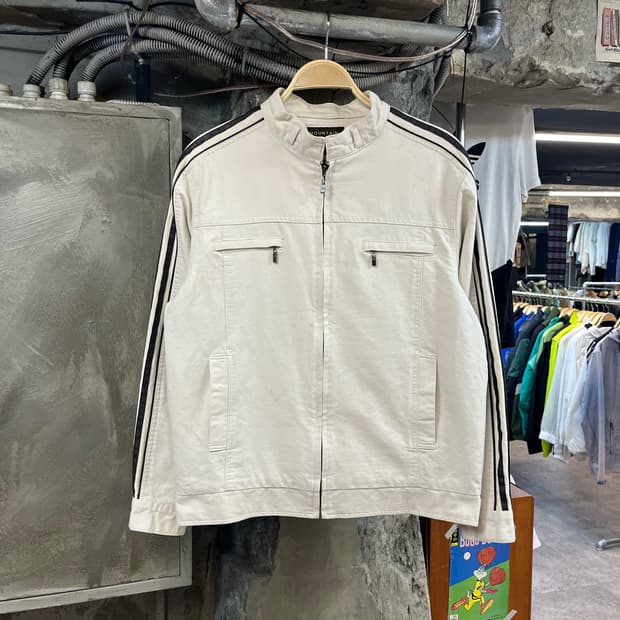 빈티지 바이커 자켓 아이보리 #csz2793