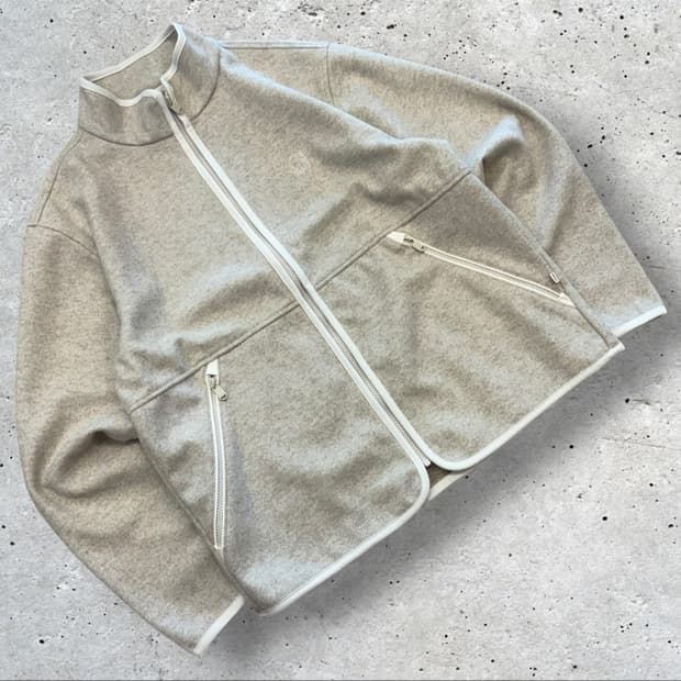 [L] 23FW 노르디스크 플리스 집업 자켓 아이보리 D492