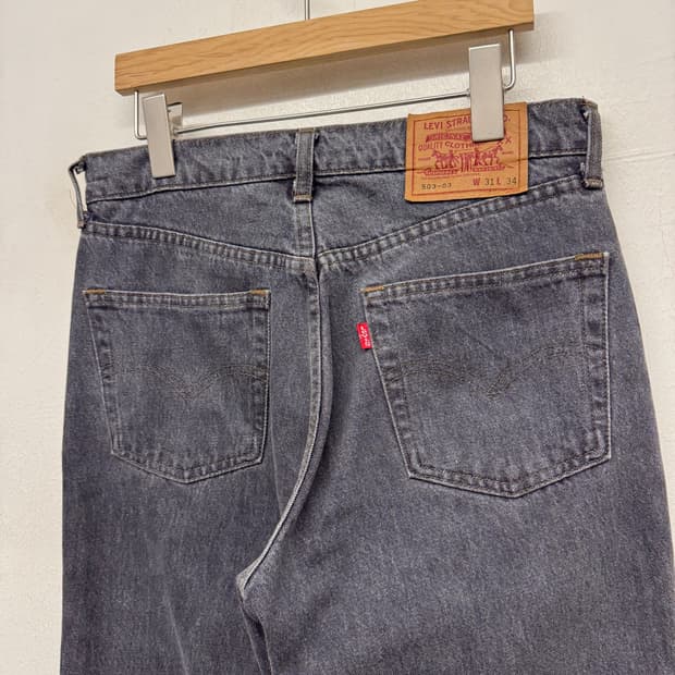 90s USA Levis 리바이스 503 그레이 데님 팬츠