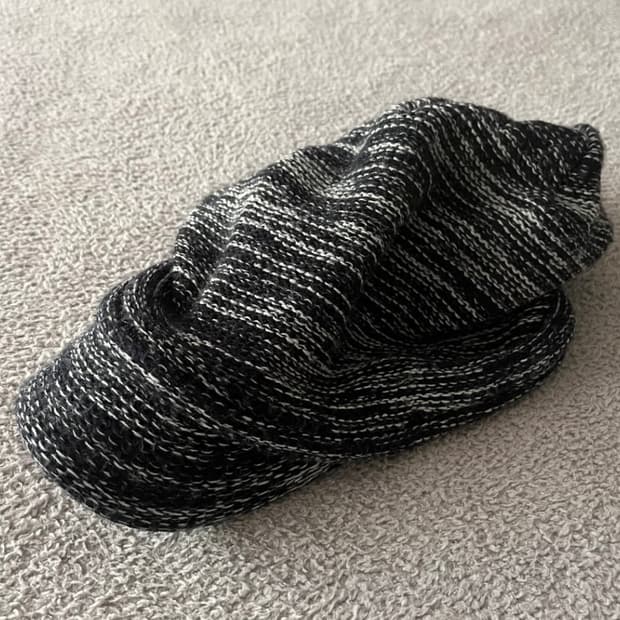 Knit vintage cap
