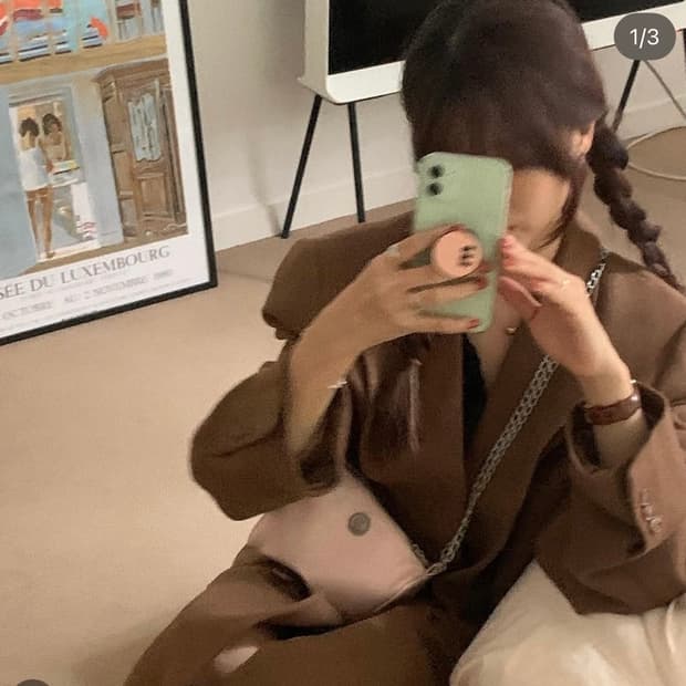 미닛뮤트 브렛미니백 버터핑크(한정컬러)