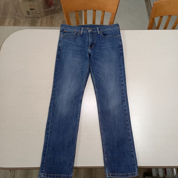 31 리바이스511 워싱 스판 슬림일자진 31-489