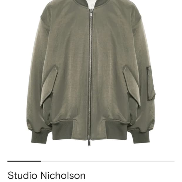 스튜디오 니콜슨 ma1 L사이즈 팔아요.