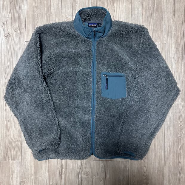 빈티지 파타고니아 레트로 딥파일 플리스 자켓 그레이 XXL
