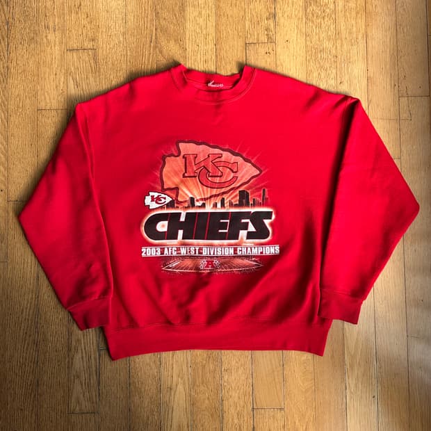 Vtg 2003 Kansas City Chiefs sweatshirt
