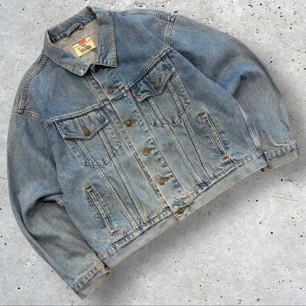 리바이스 데님 트러커 자켓 청자켓 C708