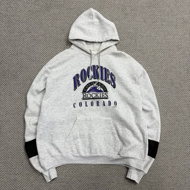 usa 90s 콜로라도 로키스 후드티 v1849