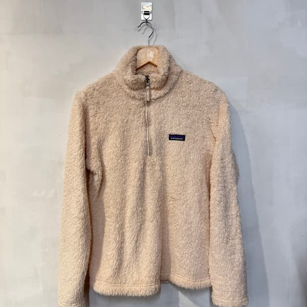 파타고니아 아이보리 플리스 집업
