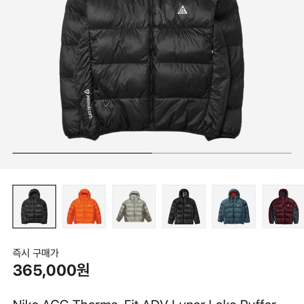 나이키 루나레이크 패딩