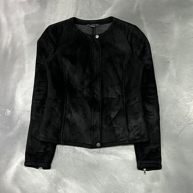  아르마니 익스체인지 코듀로이 논카라 자켓 y14488