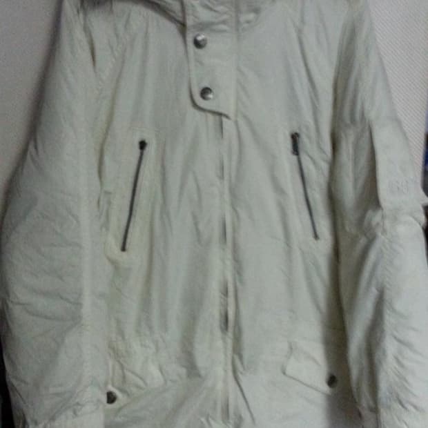 스멕스 덕다운 라쿤털후드 롱 패딩 L100