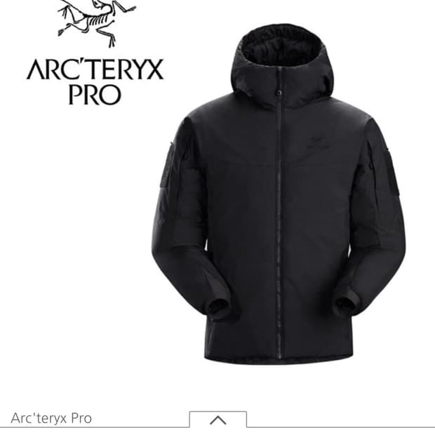 아크테릭스 프로 콜드 WX 후디 LT Gen2.1 (검정)