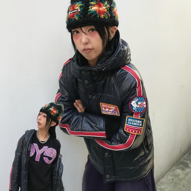 Hysteric Glamour Logo Patch Padded JK