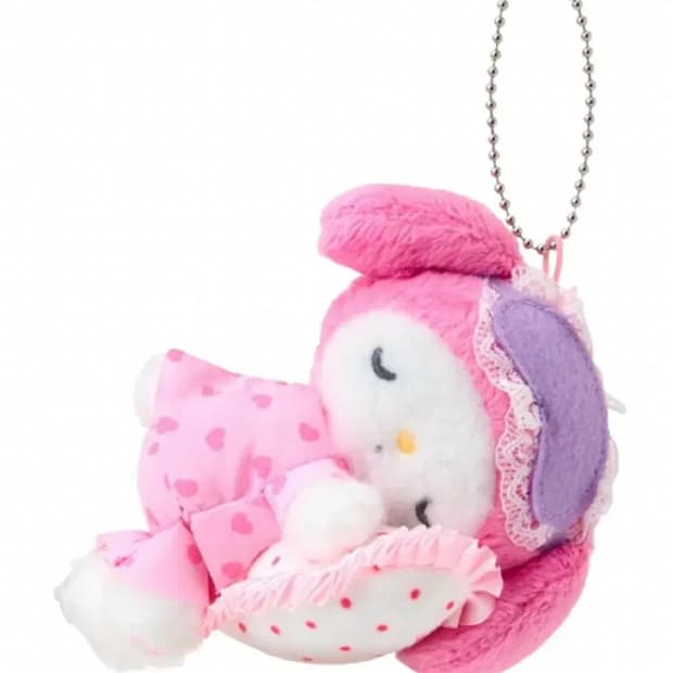 산리오 마이멜로디 잠자는 인형 키링
