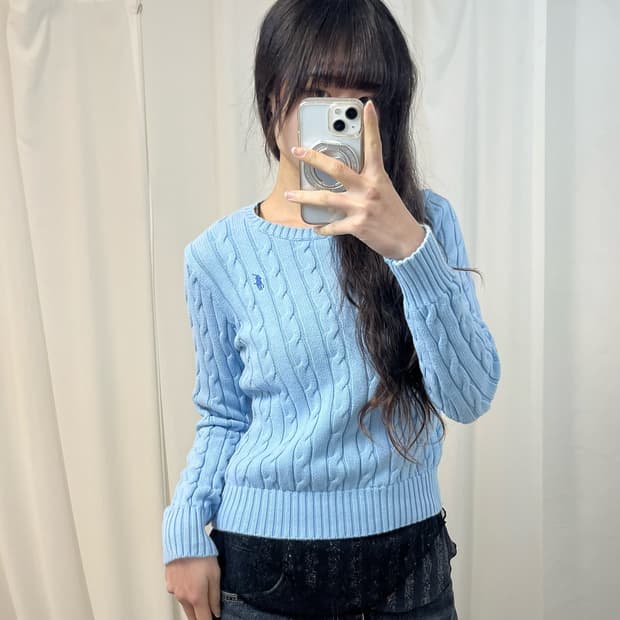 Polo Ralph Lauren Sky Blue Knit