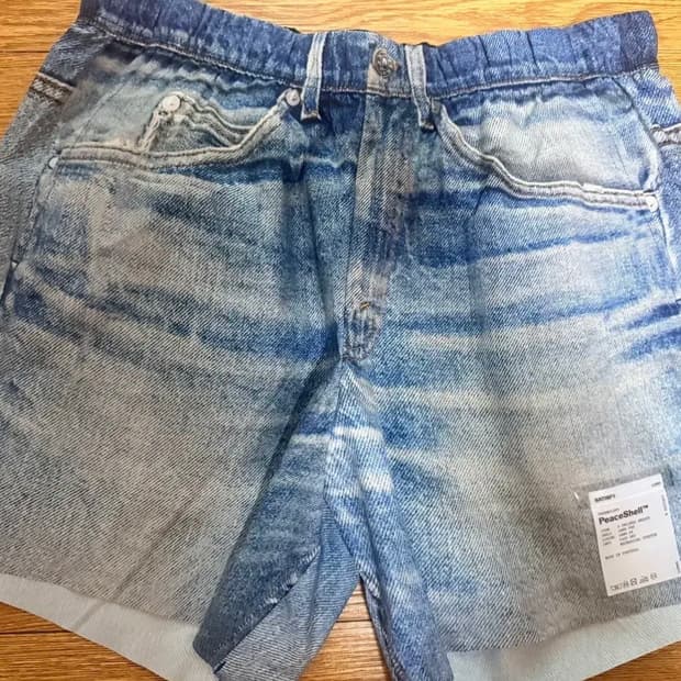 새티스파이피스쉘데님반바지